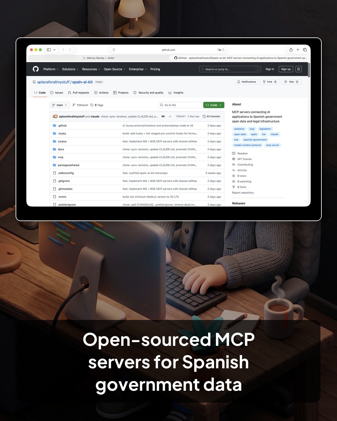 Spain AI Kit — open-sourced MCP servers for Spanish government data