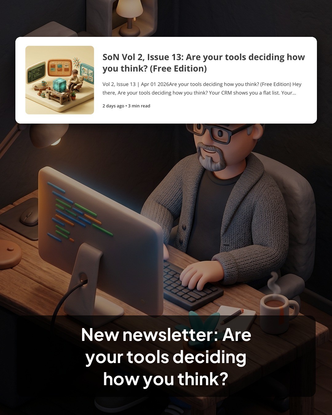 Signal Over Noise newsletter issue