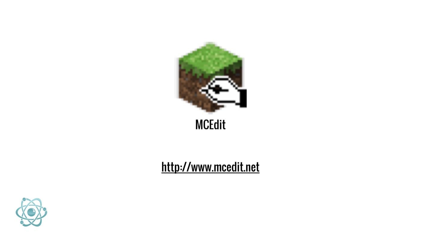 MCEdit placing the scanned model into a Minecraft world