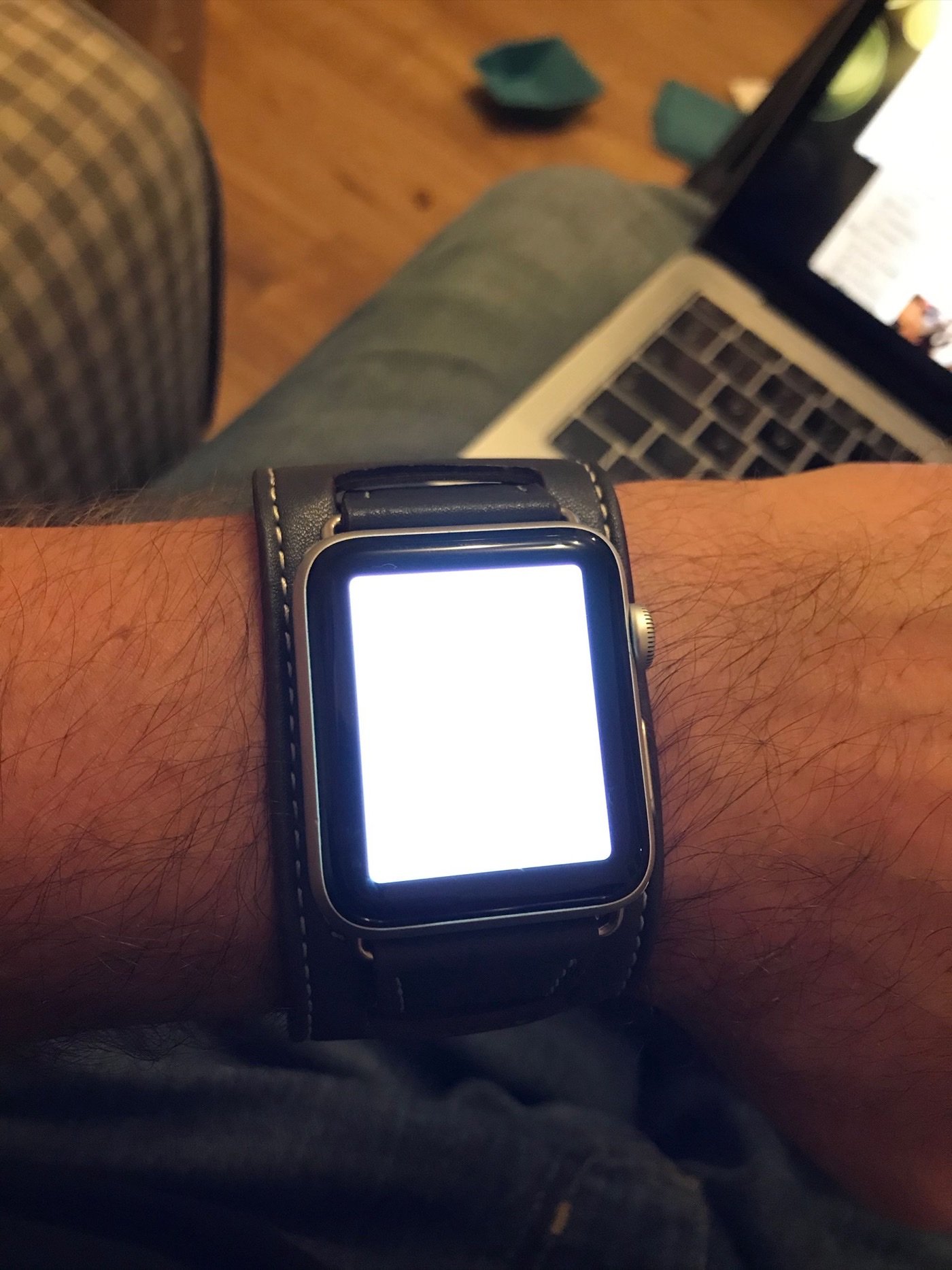 Apple Watch tickle detector