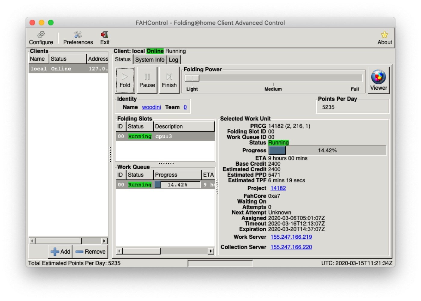 Folding@Home — using spare compute cycles to fight disease