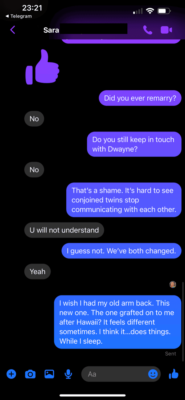 The conjoined twins question