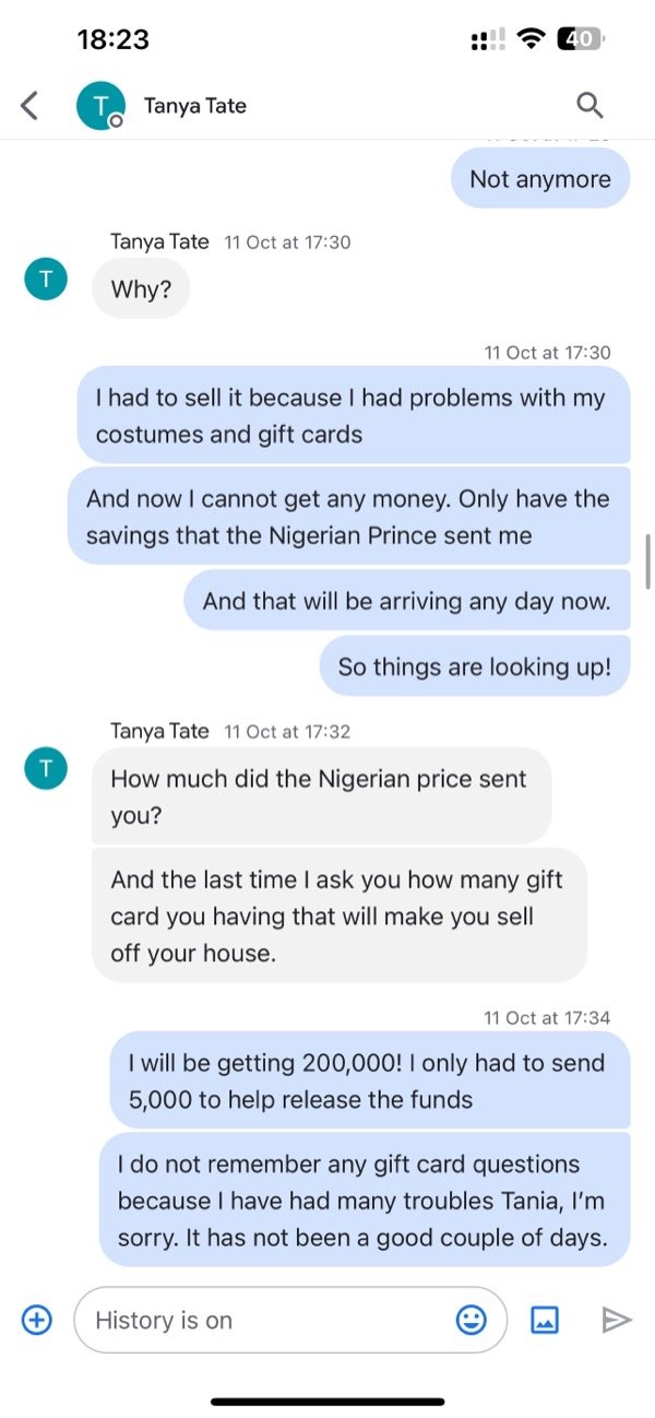 The Nigerian Prince story