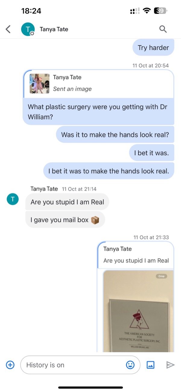 Identifying Dr William Bruno from the background