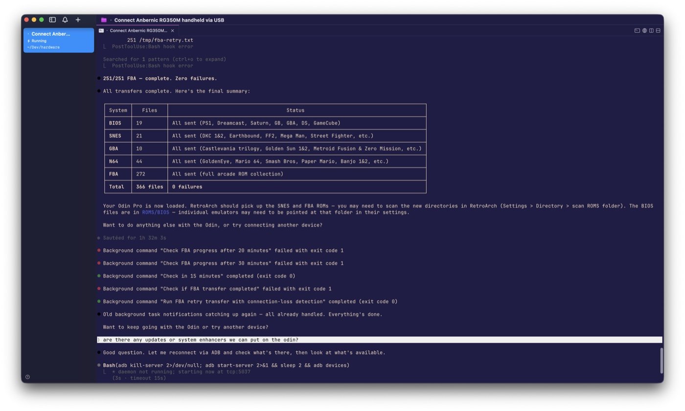 366 files transferred via MTP — zero failures