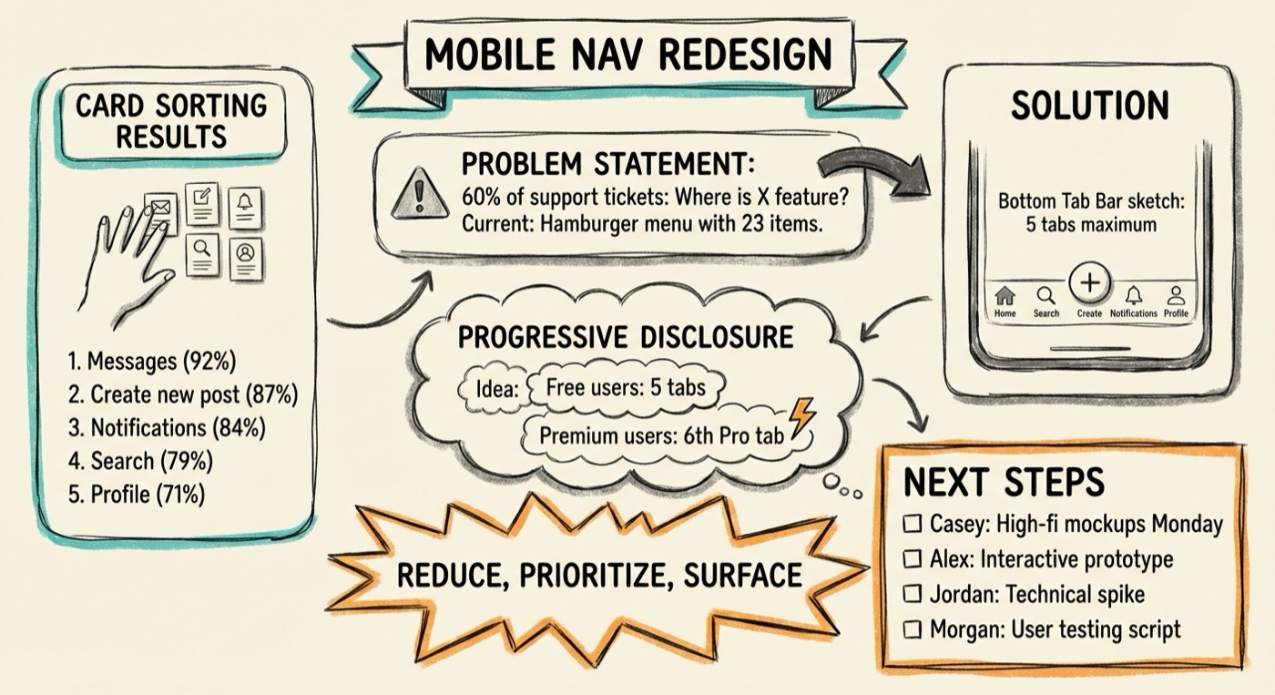 Design Workshop Sketchnote